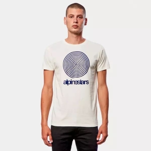 Tricou ALPINESTARS REAL SPIRAL S Verde Oliv/ Auriu, 8