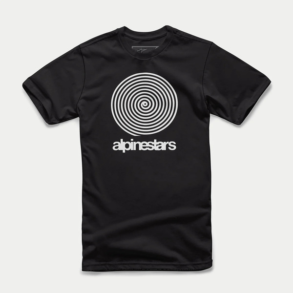 Tricou ALPINESTARS REAL SPIRAL S Negru/Alb, 14