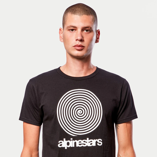 Tricou ALPINESTARS REAL SPIRAL M Negru/Alb, 5