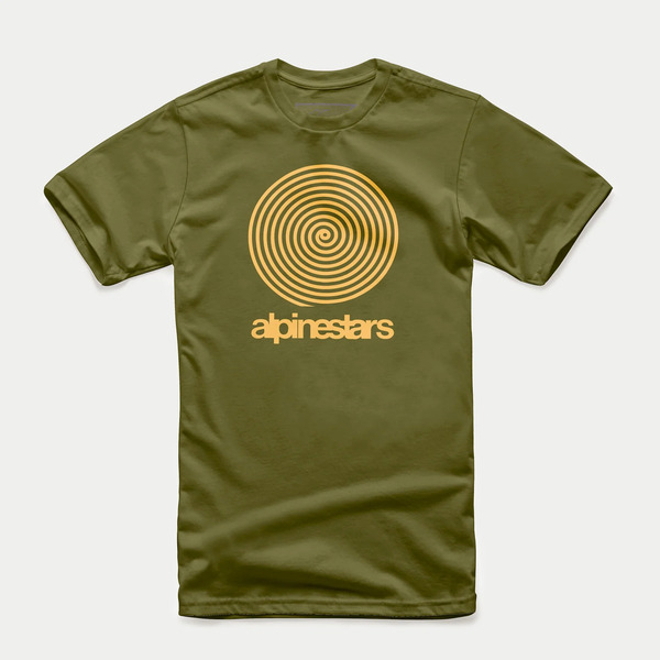 Tricou ALPINESTARS REAL SPIRAL M Alb/Albastru, 12