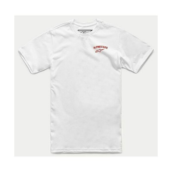 Tricou ALPINESTARS SPEEDWAY XXL Alb, 8