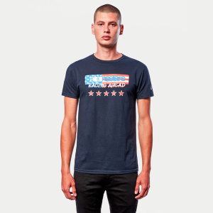 Tricou ALPINESTARS USA AGAIN L Alb, 5