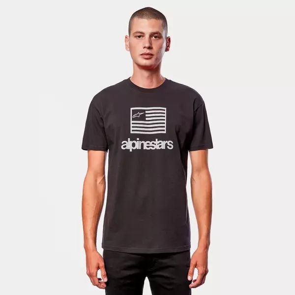 Tricou ALPINESTARS FLAG Negru S, 7