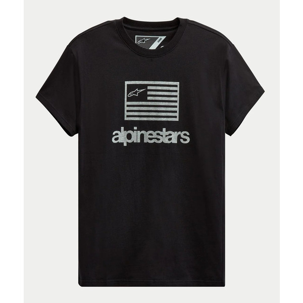Tricou ALPINESTARS FLAG Negru L, 7