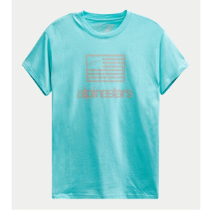 Tricou ALPINESTARS FLAG XL Aqua