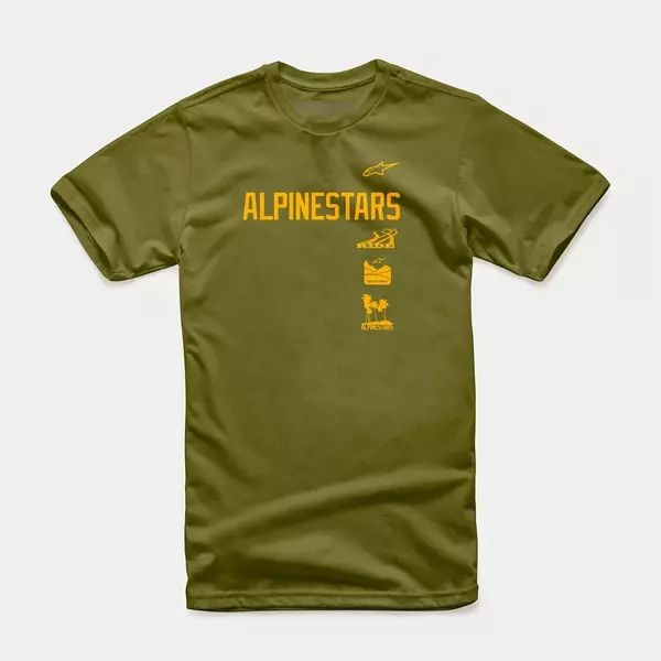Tricou ALPINESTARS STACKER Negru S, 19