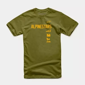Tricou ALPINESTARS STACKER Negru S, 19