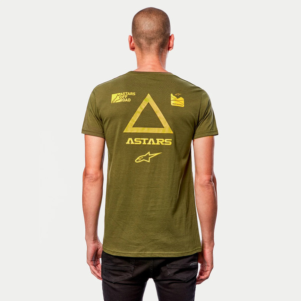 Tricou ALPINESTARS STACKER XXL Verde oliv, 15