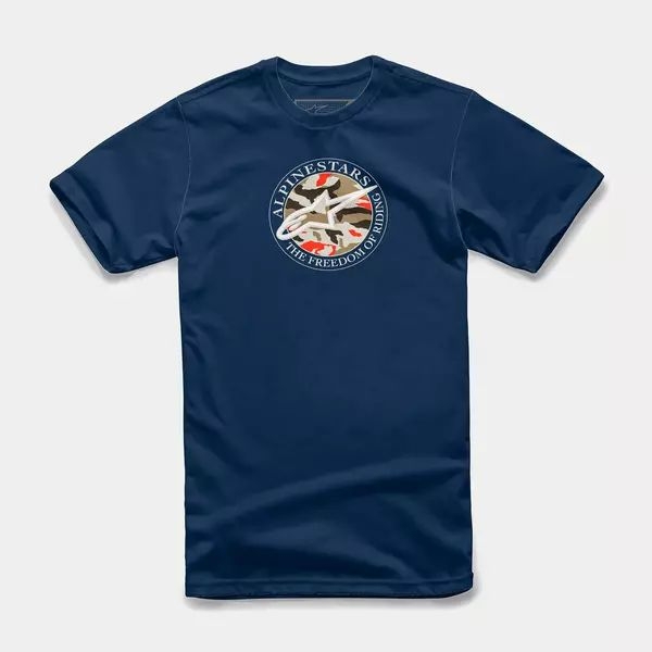 Tricou ALPINESTARS DOT CAMO Albastru S, 12