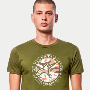 Tricou ALPINESTARS DOT CAMO XXL Verde oliv, 11