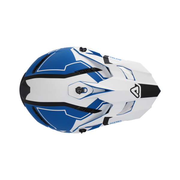 ACERBIS PROFILE 5 HELMET WHITE/BLUE XS, 3