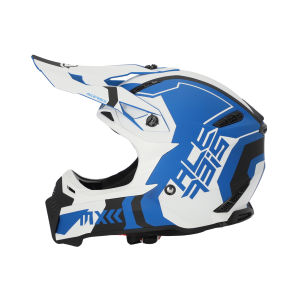 ACERBIS PROFILE 5 HELMET WHITE/BLUE XS, 5