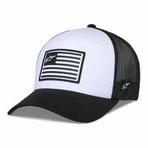 Sapca ALPINESTARS FLAG SNAPBACK Hat Alb/Negru