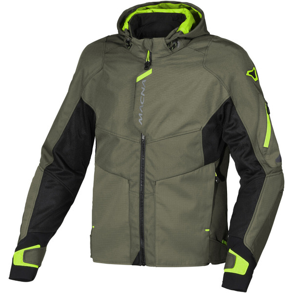 Geaca textil Impermeabila MACNA BEACON S Gri deschis/Portocaliu, 5