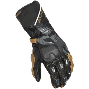 Manusi de piele racing MACNA POWERTRACK Negru S, 17