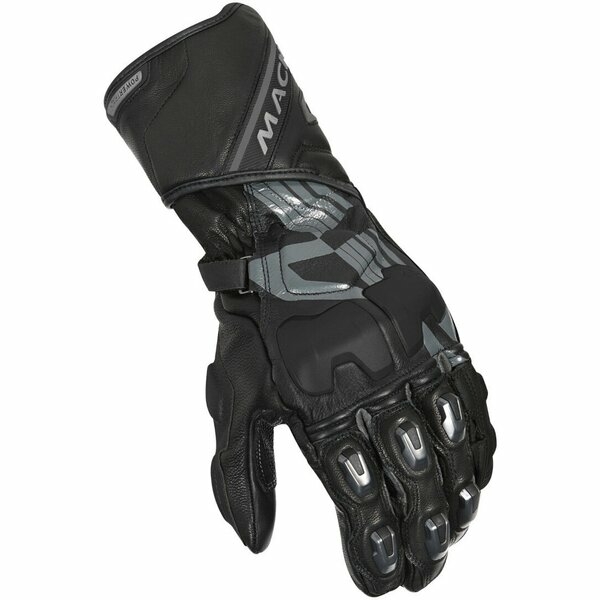Manusi de piele racing MACNA POWERTRACK Negru L, 3