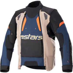 Geaca textil adventure/touring ALPINESTARS HALO DRYSTAR M Negru/Albastru/Kaki