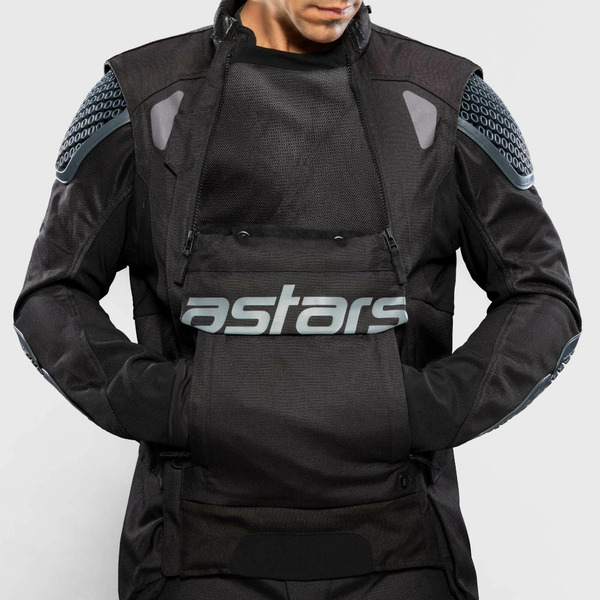 Geaca textil adventure/touring ALPINESTARS HALO DRYSTAR XL Negru/Albastru/Kaki, 9