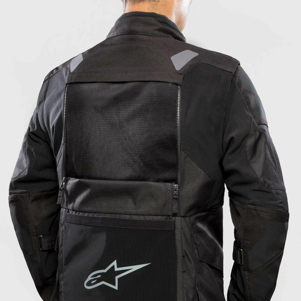 Geaca textil adventure/touring ALPINESTARS HALO DRYSTAR XXL Negru/Albastru/Kaki, 18