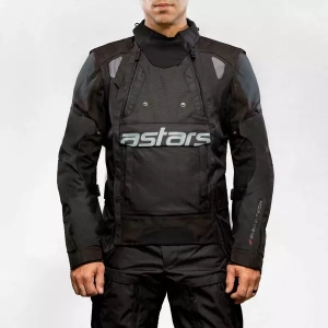 Geaca textil adventure/touring ALPINESTARS HALO DRYSTAR M Bej/Negru/Galben fluo, 33