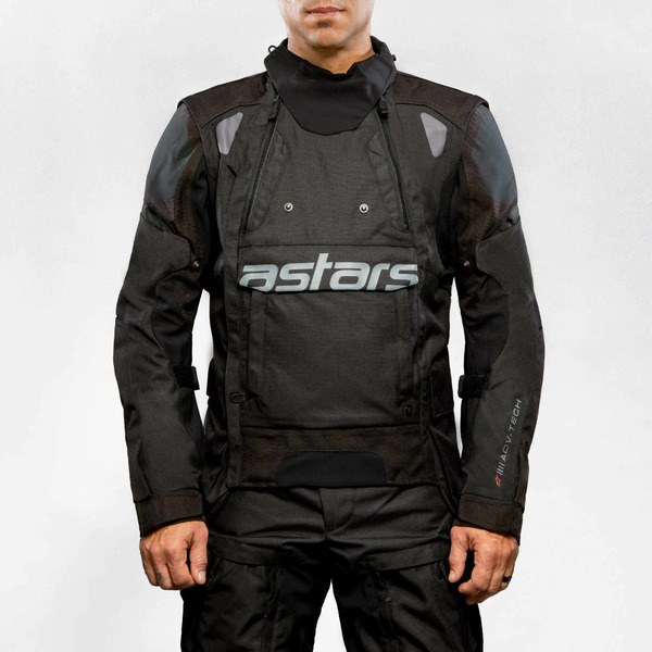 Geaca textil adventure/touring ALPINESTARS HALO DRYSTAR XL Gri deschis/Gri inchis/Negru, 10