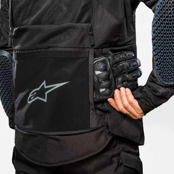 Geaca textil adventure/touring ALPINESTARS HALO DRYSTAR XXL Bej/Negru/Galben fluo, 11