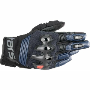 Manusi de piele ALPINESTARS HALO XL Albastru inchis/Negru