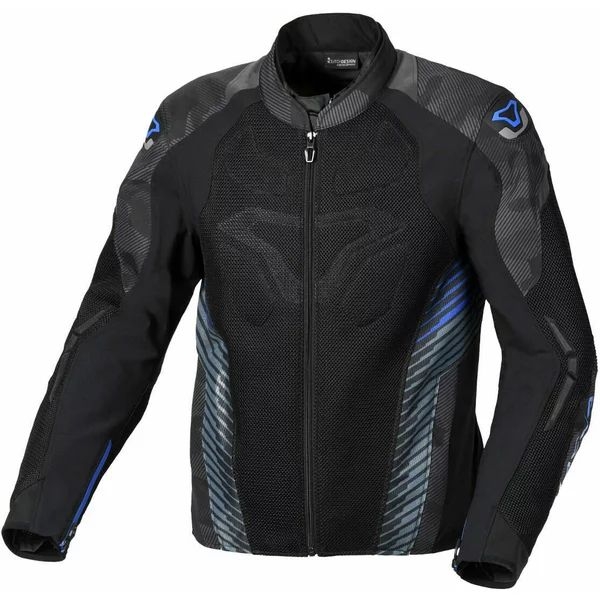 Geaca de vara impermeabila MACNA NOVIC XL Negru/Albastru, 6