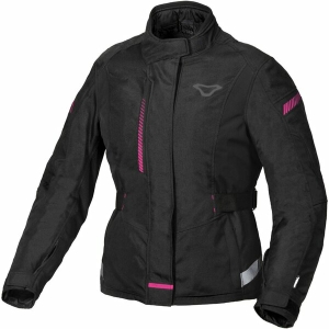 Geaca impermeabila touring de dama MACNA NIVALA L Negru/Roz