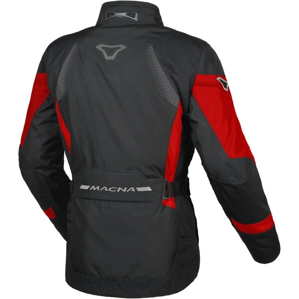 Geaca impermeabila touring de dama MACNA RANCHER WOMAN S Negru/Rosu, 6