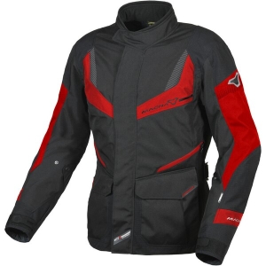 Geaca impermeabila touring de dama MACNA RANCHER WOMAN S Negru/Rosu, 7