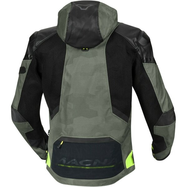 Geaca textil sport/touring impermeabila MACNA BRADICAL M Negru/Portocaliu, 7