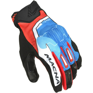 Manusi moto MACNA ASSAULT 2.0 S Rosu/Albastru, 2