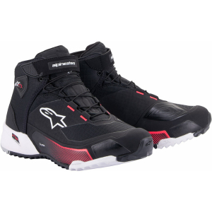 Ghete moto dama ALPINESTARS CR-X DRYSTAR Negru/Alb/Roz 38.5
