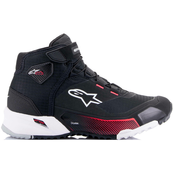 Ghete moto dama ALPINESTARS CR-X DRYSTAR 36 Negru/Gri inchis/Alb, 3