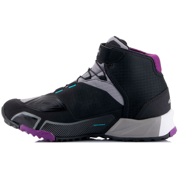 Ghete moto dama ALPINESTARS CR-X DRYSTAR 36 Negru/Gri inchis/Alb, 8