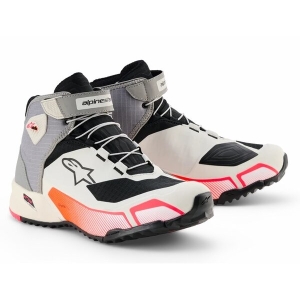 Ghete moto dama ALPINESTARS CR-X DRYSTAR 40 Negru/Gri inchis/Alb, 11