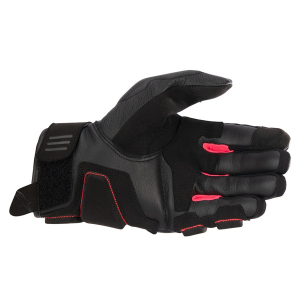 Manusi de piele dama sport/touring ALPINESTARS STELLA PHENOM L Negru/Roz, 3