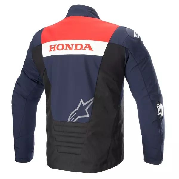 Geaca texil impermeabila ALPINESTARS HONDA SMX SOFTSHELL S Albastru/Rosu/Alb, 4