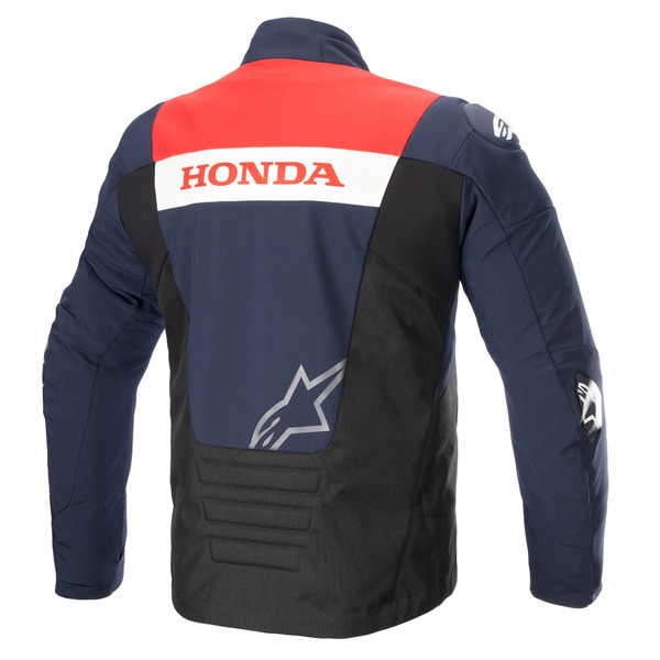 Geaca texil impermeabila ALPINESTARS HONDA SMX SOFTSHELL XL Albastru/Rosu/Alb, 3
