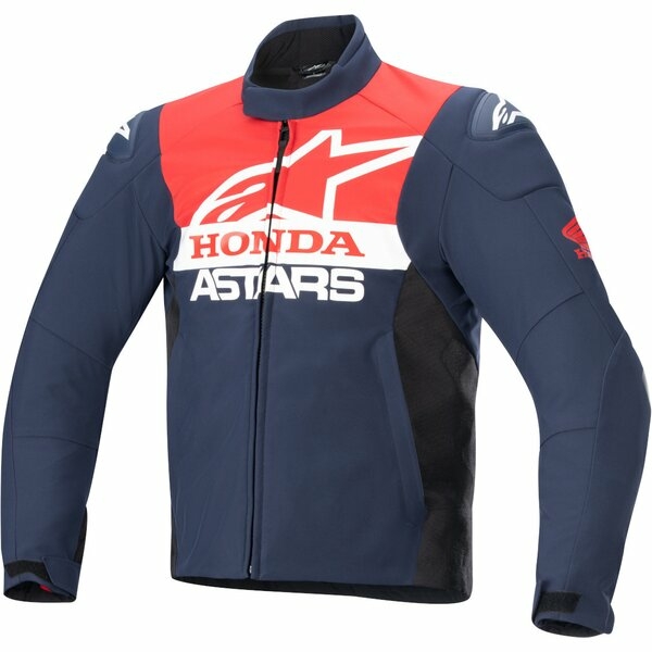 Geaca texil impermeabila ALPINESTARS HONDA SMX SOFTSHELL XXL Albastru/Rosu/Alb, 2