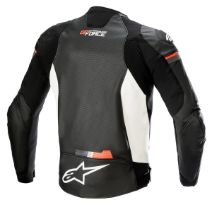 Geaca de piele sport ALPINESTARS GP FORCE AIRFLOW 52 Negru/Alb/Rosu, 6