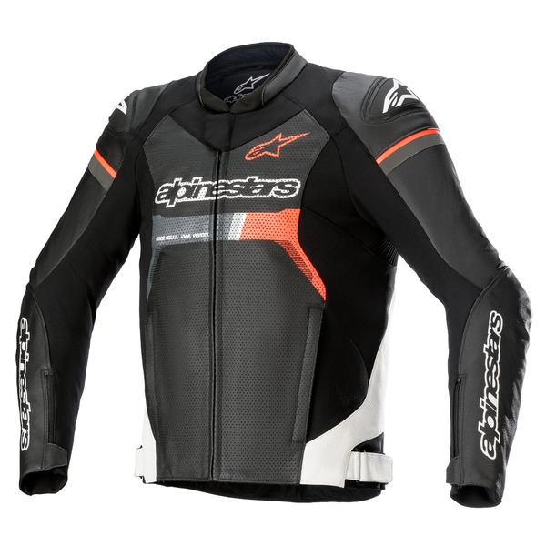 Geaca de piele sport ALPINESTARS GP FORCE AIRFLOW 58 Negru/Negru, 6