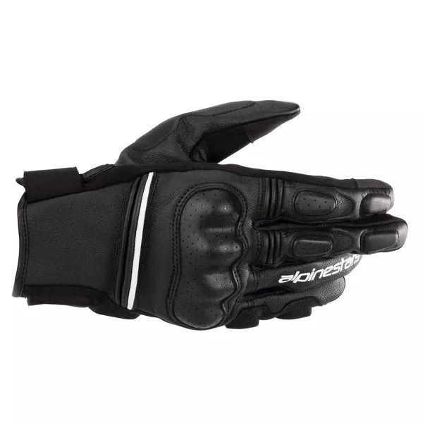 Manusi de piele sport/touring ALPINESTARS PHENOM Negru/Alb L, 8
