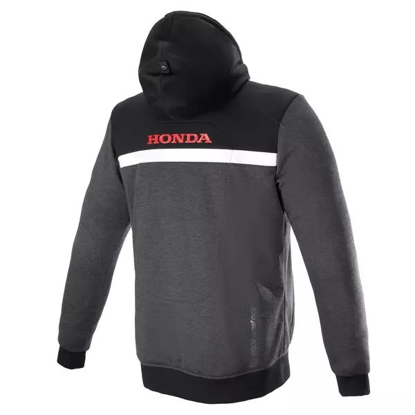 Hanorac de protectie ALPINESTARS HONDA CHROME STREET S Negru/Gri/Portocaliu, 5