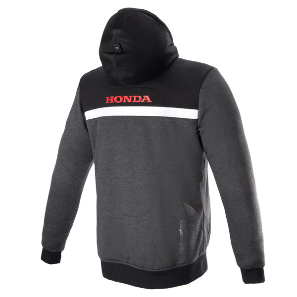 Hanorac de protectie ALPINESTARS HONDA CHROME STREET S Negru/Gri/Rosu, 5