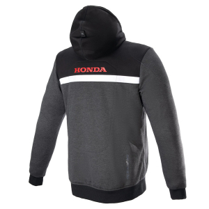 Hanorac de protectie ALPINESTARS HONDA CHROME STREET L Negru/Gri/Portocaliu, 4