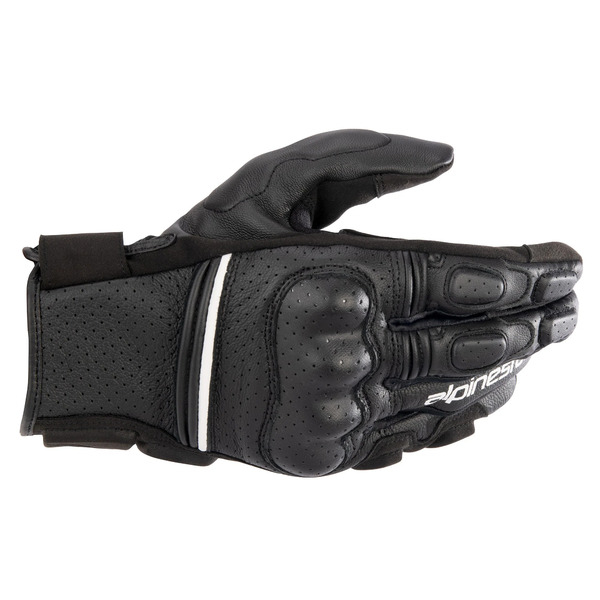 Manusi de piele vara sport/touring ALPINESTARS PHENOM AIR Negru/Alb 3XL, 3