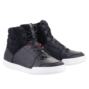 Ghete moto dama impermeabile ALPINESTARS CHROME DRYSTAR 37 Negru/Alb/Albastru, 3