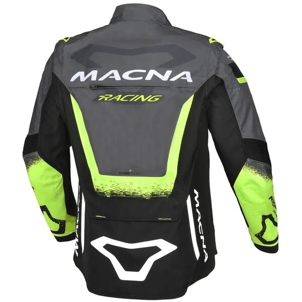 Geaca enduro/adventure MACNA LANDMARK M Negru/Gri deschis/Galben fluo, 12